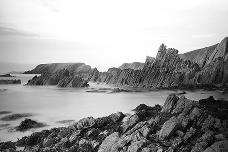 Raggle Rocks at Marloes Sands, Pembrokeshire, Wales